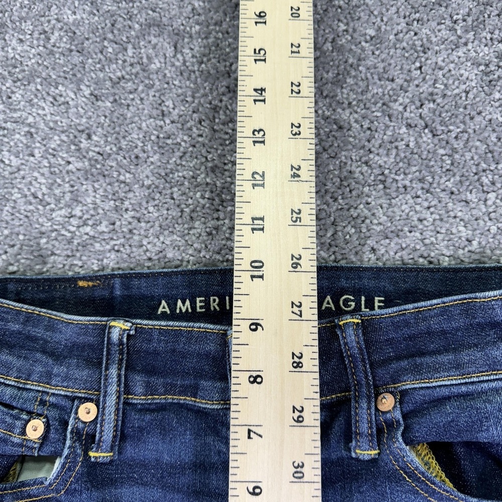 American Eagle Jeans Mens 28x30 Blue Airflex+ Slim Denim Stretch Casual City - Picture 7 of 8